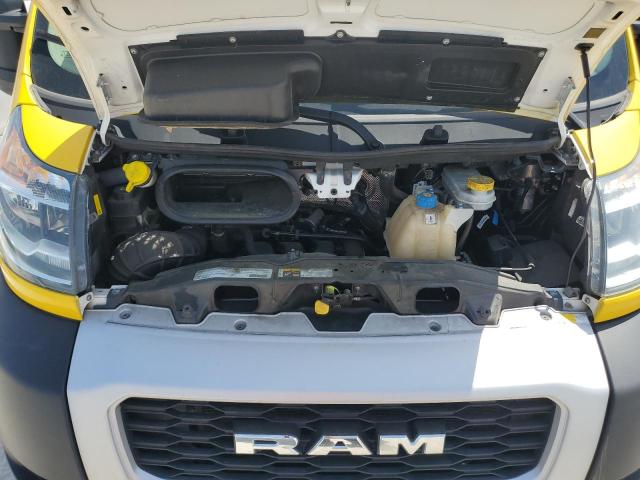 3C6LRVAG6ME564980 - 2021 RAM PROMASTER 1500 STANDARD YELLOW photo 12