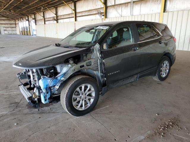 3GNAXUEVXML323984 - 2021 CHEVROLET EQUINOX LT GRAY photo 1