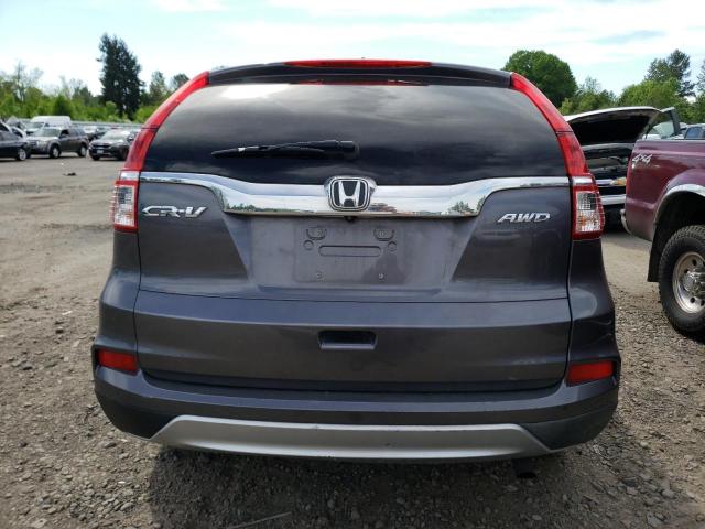 5J6RM4H52FL048197 - 2015 HONDA CR-V EX GRAY photo 6