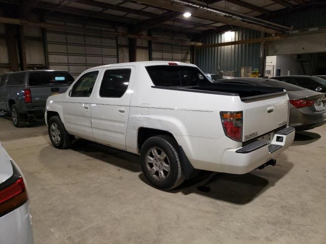 2HJYK16556H517381 - 2006 HONDA RIDGELINE RTL WHITE photo 2