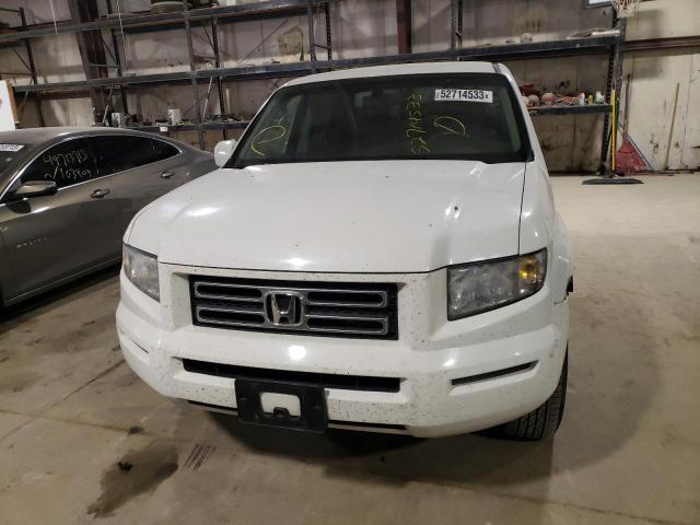 2HJYK16556H517381 - 2006 HONDA RIDGELINE RTL WHITE photo 5