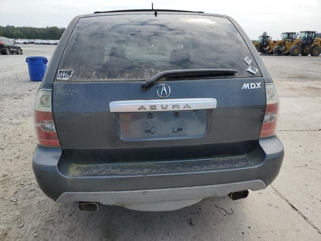 2HNYD18806H550711 - 2006 ACURA MDX TOURING GRAY photo 6