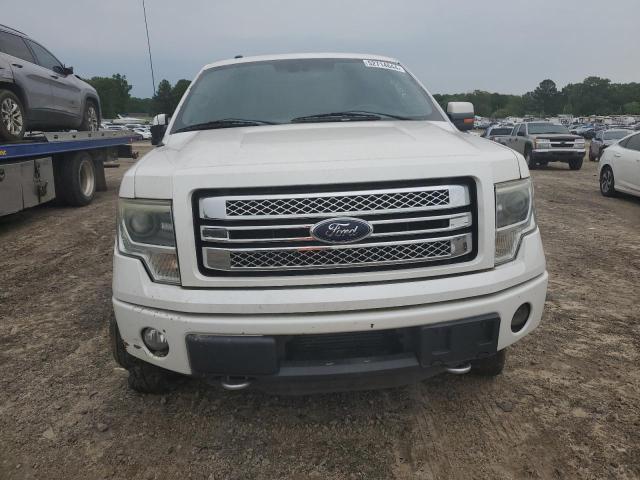 1FTFW1ET5DFB02303 - 2013 FORD F150 SUPERCREW WHITE photo 5