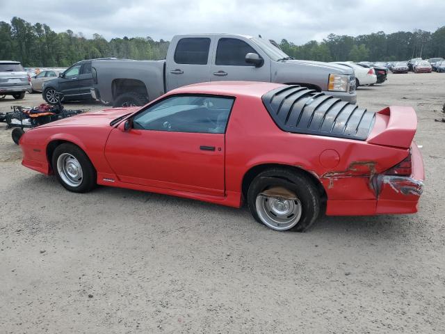 1G1FP2381ML151185 - 1991 CHEVROLET CAMARO Z28 RED photo 2