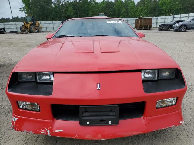 1G1FP2381ML151185 - 1991 CHEVROLET CAMARO Z28 RED photo 5