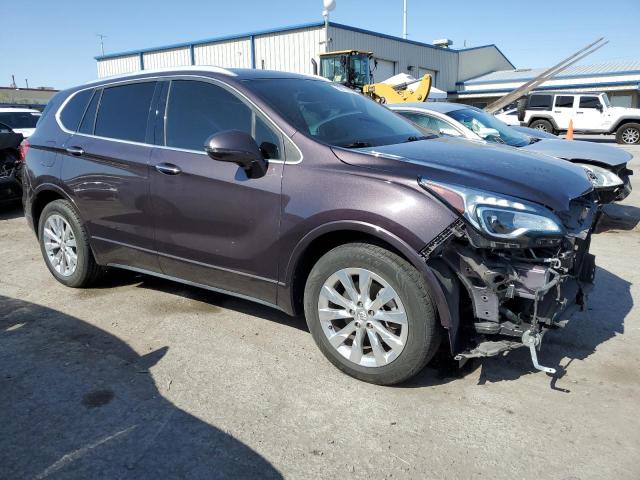LRBFXBSA0HD104370 - 2017 BUICK ENVISION ESSENCE Bənövşəyi foto 4