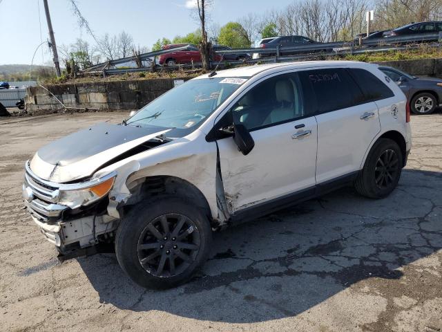 2FMDK3JC1BBB68832 - 2011 FORD EDGE SEL WHITE photo 1