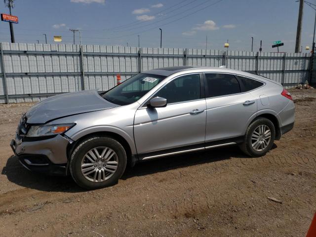 5J6TF3H32DL003086 - 2013 HONDA CROSSTOUR EX SILVER photo 1