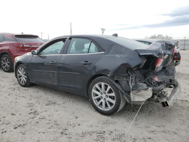 1G11G5SX5DF187917 - 2013 CHEVROLET MALIBU 3LT შავი ფოტო 2