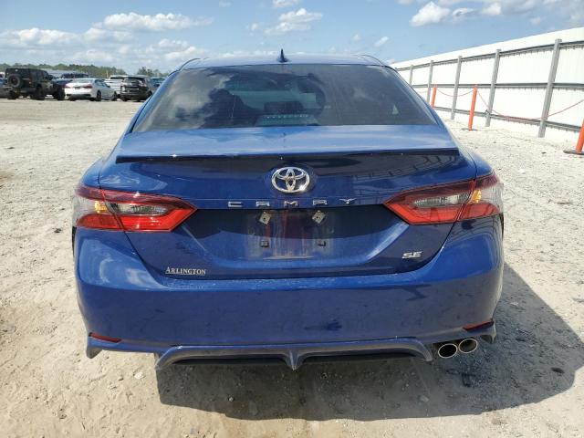 4T1G11AK7PU173983 - 2023 TOYOTA CAMRY SE NIGHT SHADE BLUE photo 6