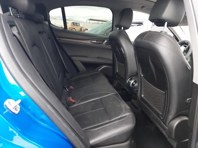 ZASPAKBN7M7D08531 - 2021 ALFA ROMEO STELVIO TI BLUE photo 10