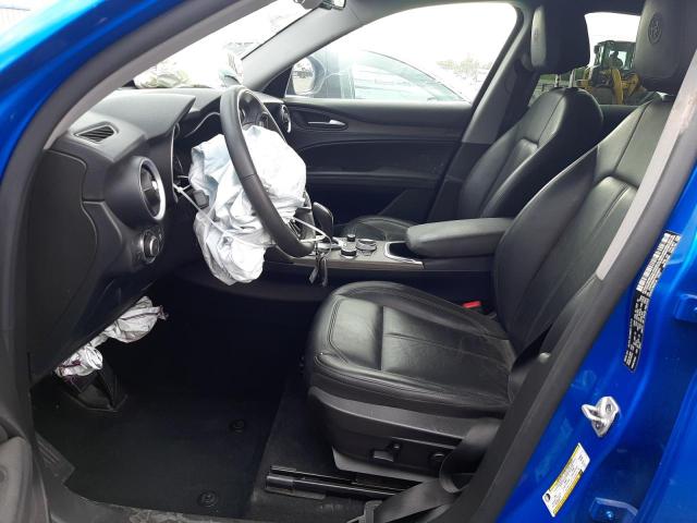 ZASPAKBN7M7D08531 - 2021 ALFA ROMEO STELVIO TI BLUE photo 7