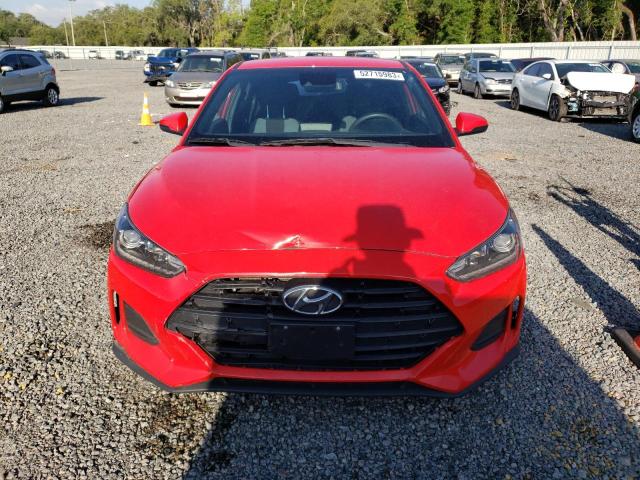 KMHTG6AF5KU017804 - 2019 HYUNDAI VELOSTER BASE RED photo 5