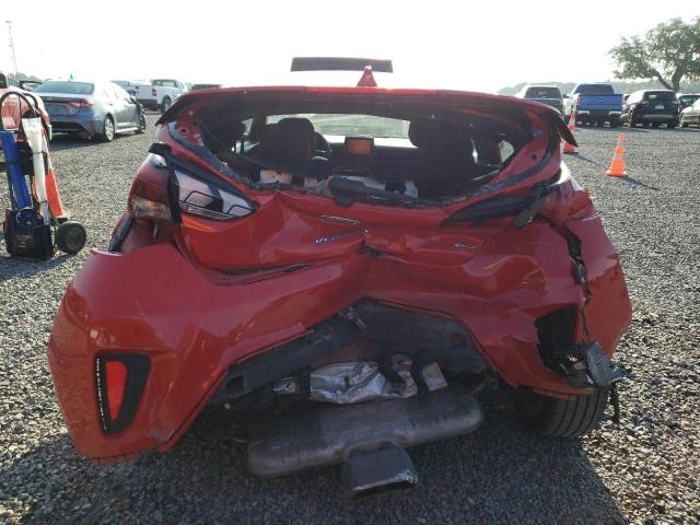 KMHTG6AF5KU017804 - 2019 HYUNDAI VELOSTER BASE RED photo 6