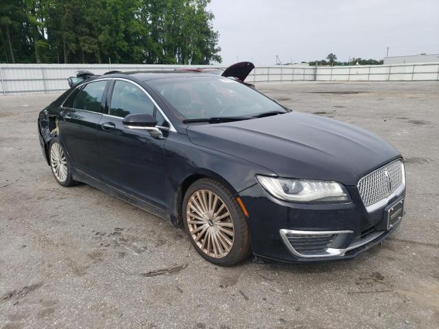 3LN6L5E95HR603930 - 2017 LINCOLN MKZ RESERVE შავი ფოტო 4