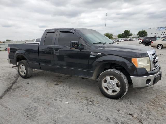 1FTEX1CM4CFA10456 - 2012 FORD F-150 SUPER CAB BLACK photo 4