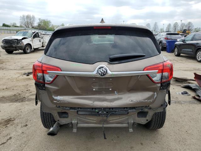 LRBFXBSA2HD053955 - 2017 BUICK ENVISION ESSENCE Թուխ լուսանկար 6