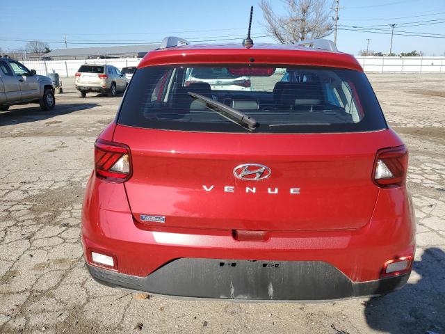 KMHRC8A38PU242488 - 2023 HYUNDAI VENUE SEL RED photo 6