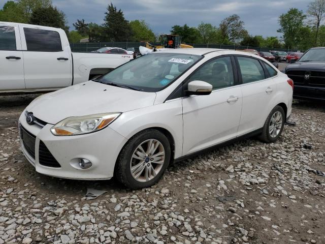 1FAHP3H20CL360366 - 2012 FORD FOCUS SEL WHITE photo 1