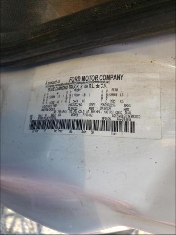 3FRWF7FL8FV726730 - 2015 FORD F750 SUPER DUTY WHITE photo 10