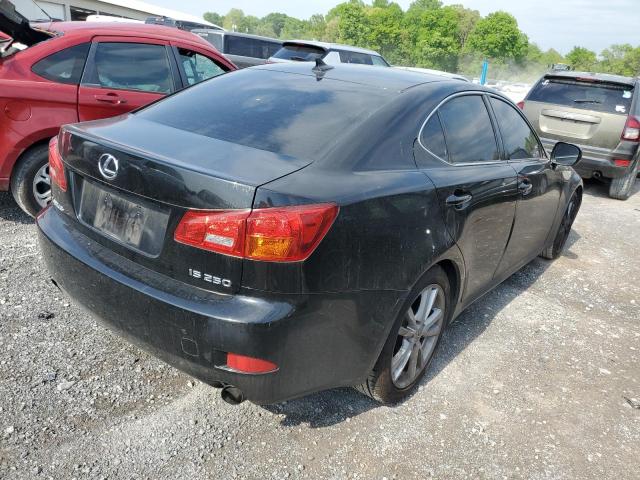 JTHBK262X75048401 - 2007 LEXUS IS 250 BLACK photo 3