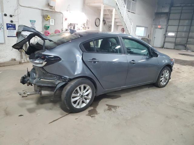 3KPFL4A76HE013469 - 2017 KIA FORTE LX GRAY photo 3