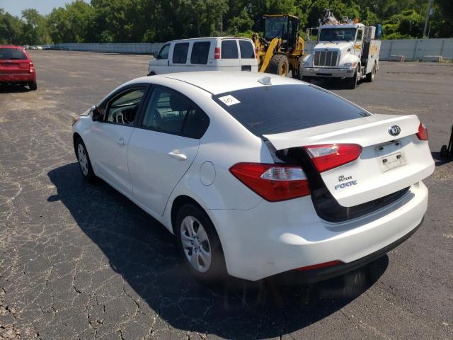 KNAFX4A64G5518591 - 2016 KIA FORTE LX WHITE photo 3