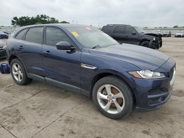 SADCJ2GX6JA237004 - 2018 JAGUAR F-PACE PREMIUM BLUE photo 4