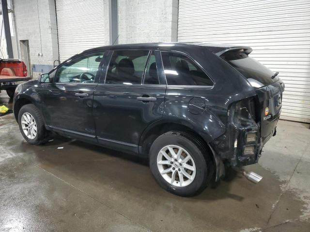 2FMDK3GC2EBA58738 - 2014 FORD EDGE SE BLACK photo 2