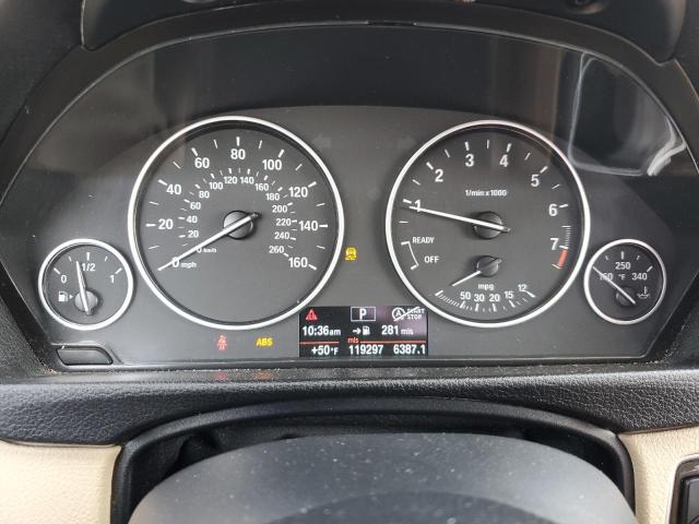 WBA3C3C5XDF980169 - 2013 BMW 320 I XDRIVE WHITE photo 9