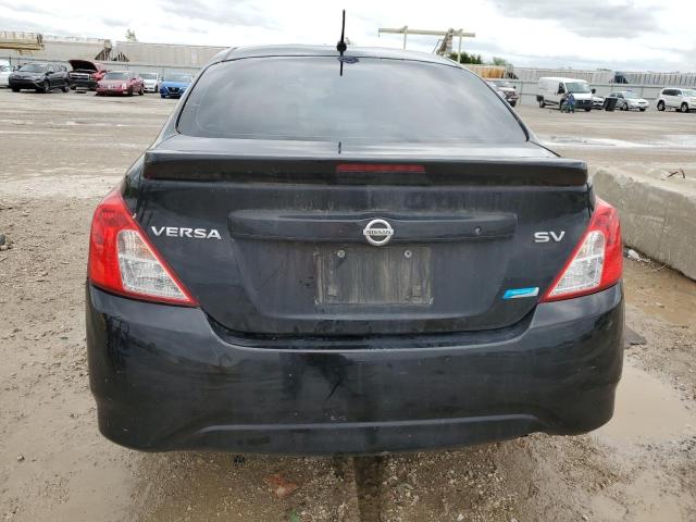 3N1CN7AP2FL909391 - 2015 NISSAN VERSA S BLACK photo 6