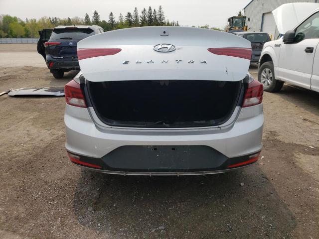 KMHD74LFXLU933272 - 2020 HYUNDAI ELANTRA SE SILVER photo 6