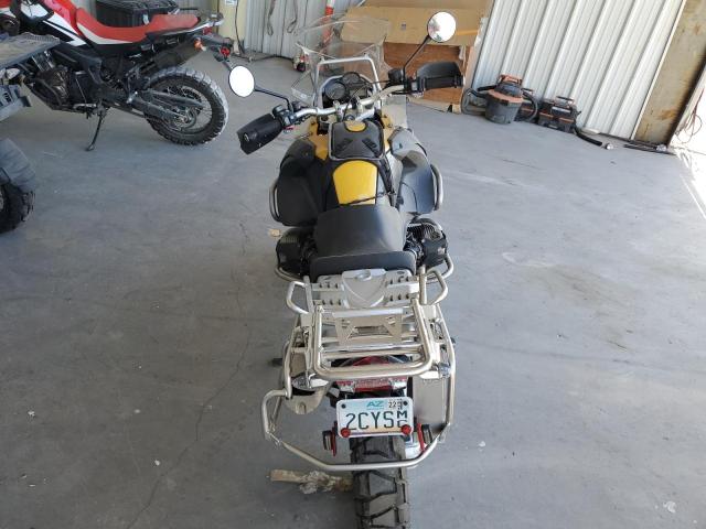 WB1048001BZX66320 - 2011 BMW R1200 GS ADVENTURE ყვითელი ფოტო 6