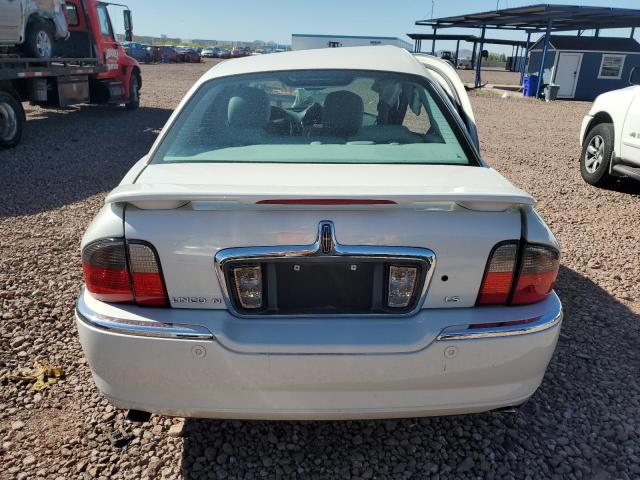 1LNHM86S54Y683847 - 2004 LINCOLN LS WHITE photo 6