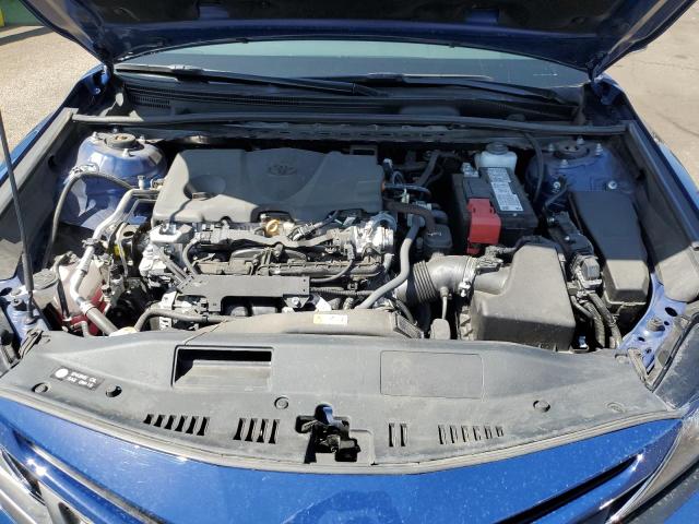 4T1G11BK7RU125840 - 2024 TOYOTA CAMRY SE NIGHT SHADE BLUE photo 11