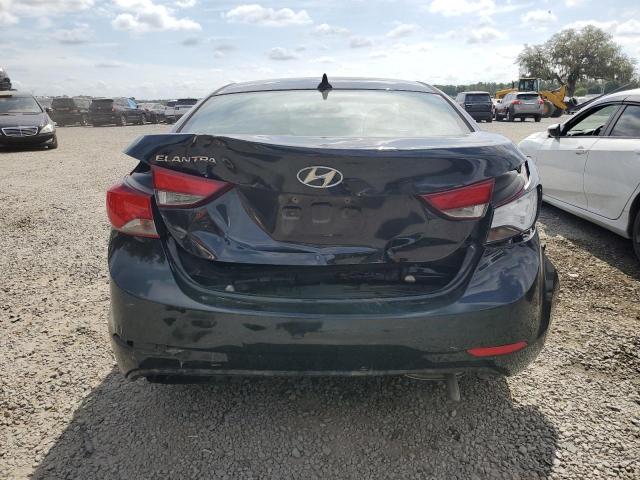 5NPDH4AE9GH654472 - 2016 HYUNDAI ELANTRA SE BLACK photo 6