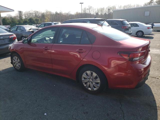 3KPA24AB6JE070665 - 2018 KIA RIO LX RED photo 2