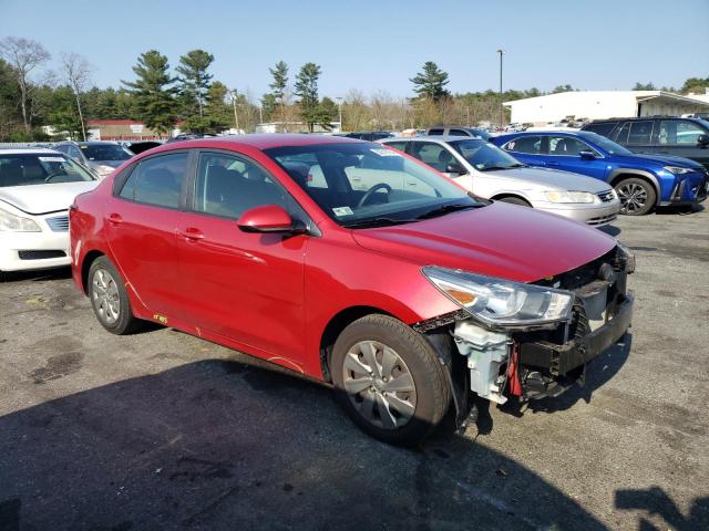 3KPA24AB6JE070665 - 2018 KIA RIO LX RED photo 4