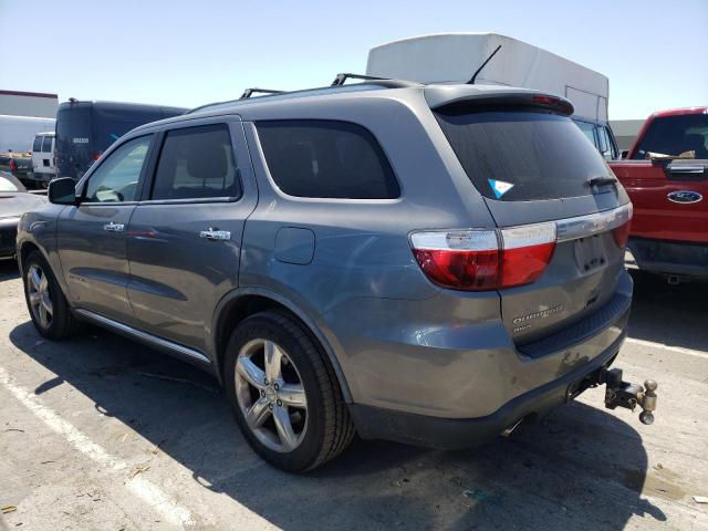 1D4SE5GT4BC595091 - 2011 DODGE DURANGO CITADEL GRAY photo 2