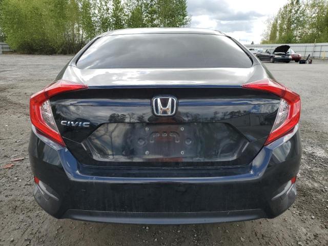 19XFC2F5XGE238360 - 2016 HONDA CIVIC LX BLACK photo 6