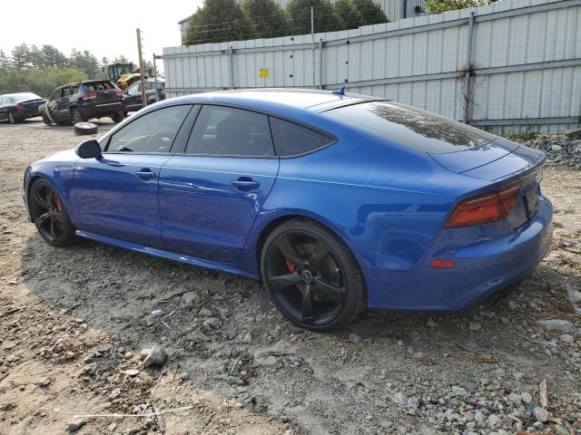 WAU2FAFC1JN087648 - 2018 AUDI S7 PRESTIGE BLUE photo 2