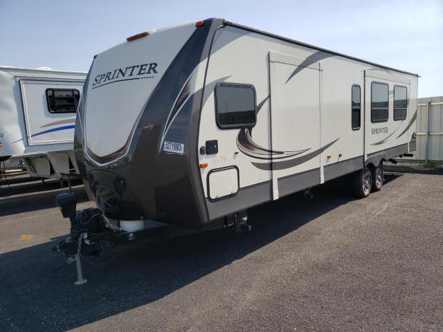 4YDT3122XH1533176 - 2017 KEYSTONE SPRINTER ბეჟი ფოტო 2