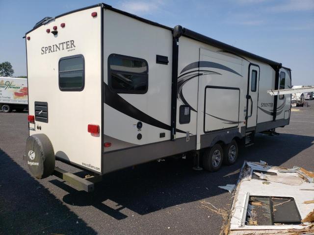 4YDT3122XH1533176 - 2017 KEYSTONE SPRINTER ბეჟი ფოტო 4