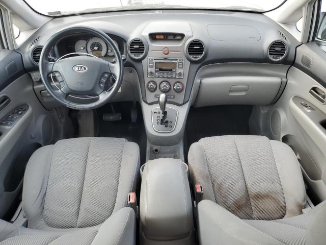 KNAFG526777120123 - 2007 KIA RONDO LX SILVER photo 8