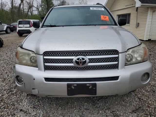 JTEEW21A460028847 - 2006 TOYOTA HIGHLANDER HYBRID SILVER photo 5