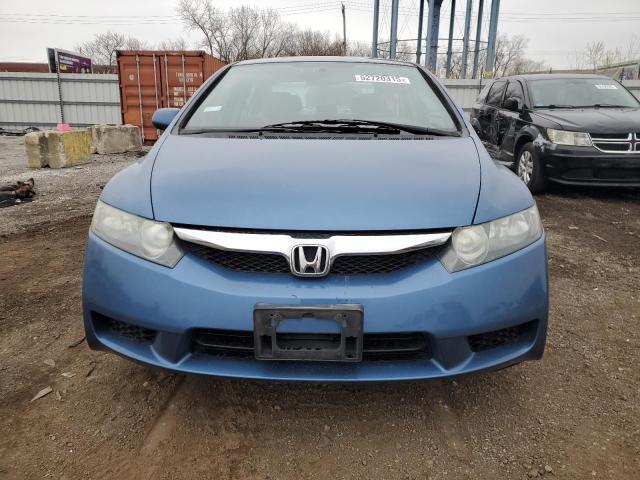 19XFA1F8XBE040123 - 2011 HONDA CIVIC EX BLUE photo 5