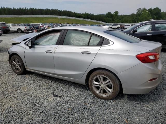 1G1BE5SM7H7103886 - 2017 CHEVROLET CRUZE LT SILVER photo 2