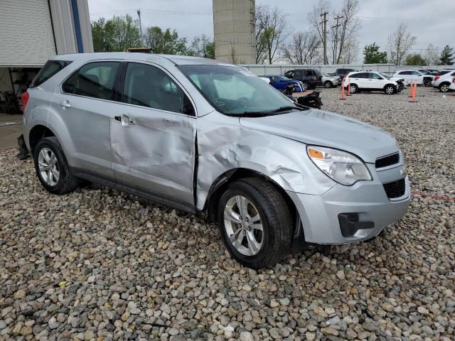 2GNALBECXB1319771 - 2011 CHEVROLET EQUINOX LS SILVER photo 4