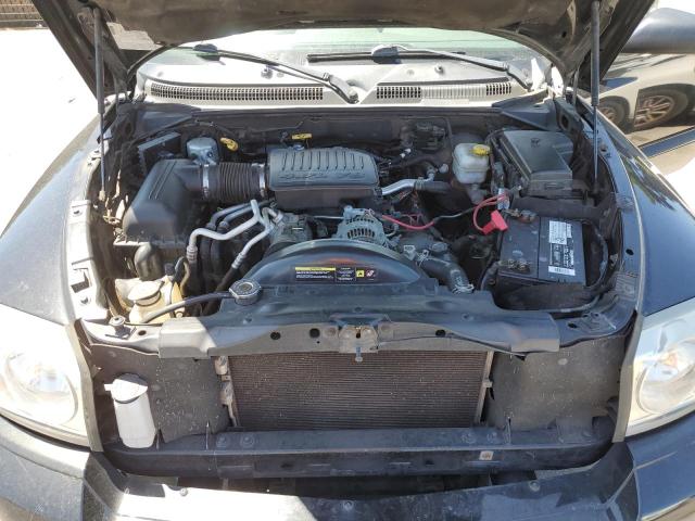 1D7HE48N86S603955 - 2006 DODGE DAKOTA QUAD SLT BLACK photo 11