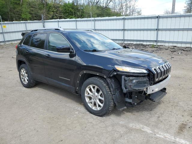 1C4PJMCB1FW734734 - 2015 JEEP CHEROKEE LATITUDE BLACK photo 4